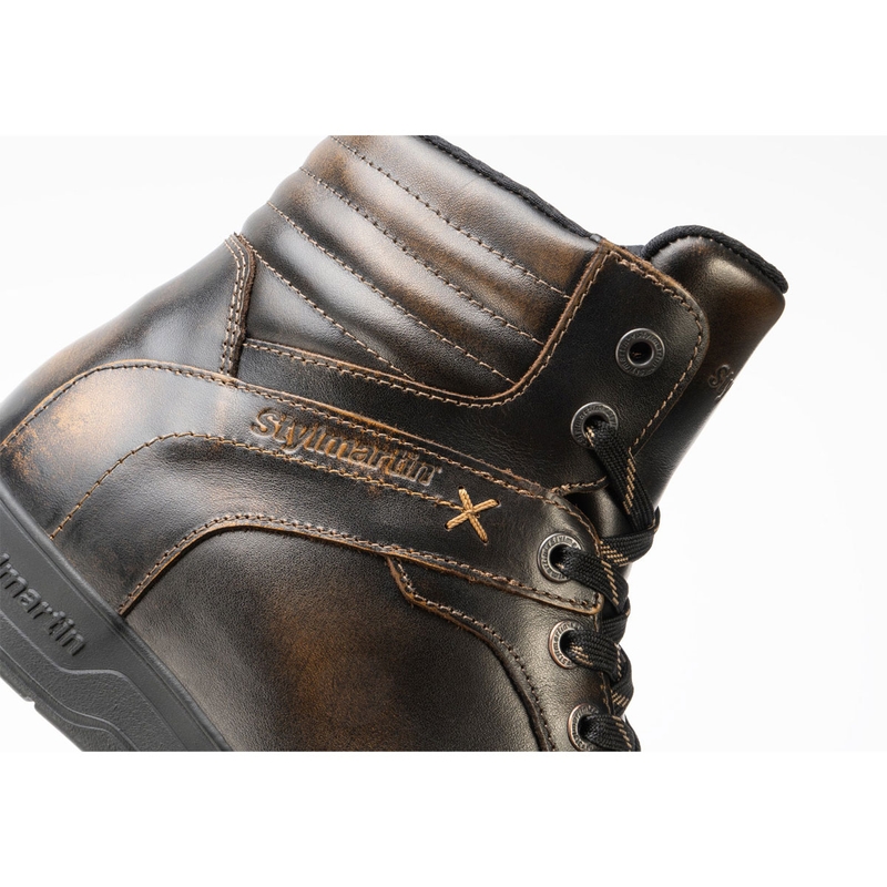 Bottes moto Stylmartin Iron WP bronze