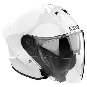 Casque moto jet Airoh H21 Color Blanc