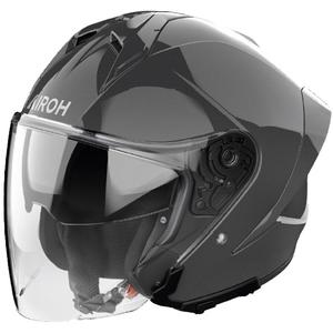 Casque moto jet Airoh H21 Color gris foncé