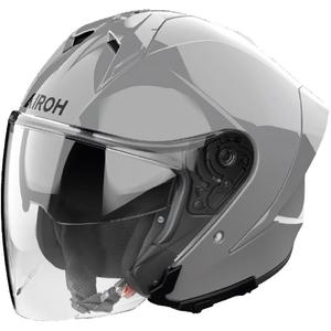 Casque moto jet Airoh H21 Color gris béton