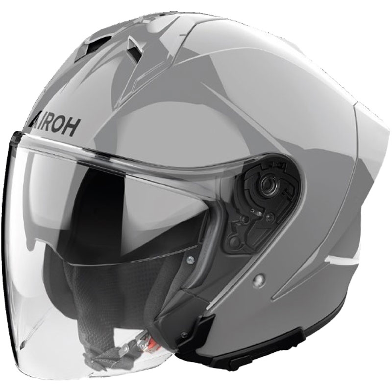 Casque moto jet Airoh H21 Color gris béton