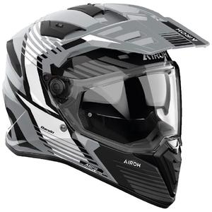 Casque moto enduro Airoh Bandit Spicy gris