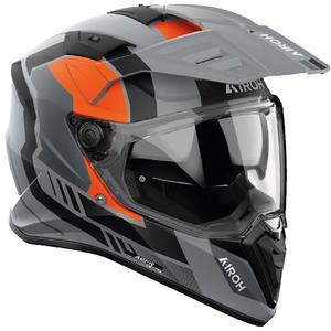 Casque moto enduro Airoh Bandit Horn Orange mat