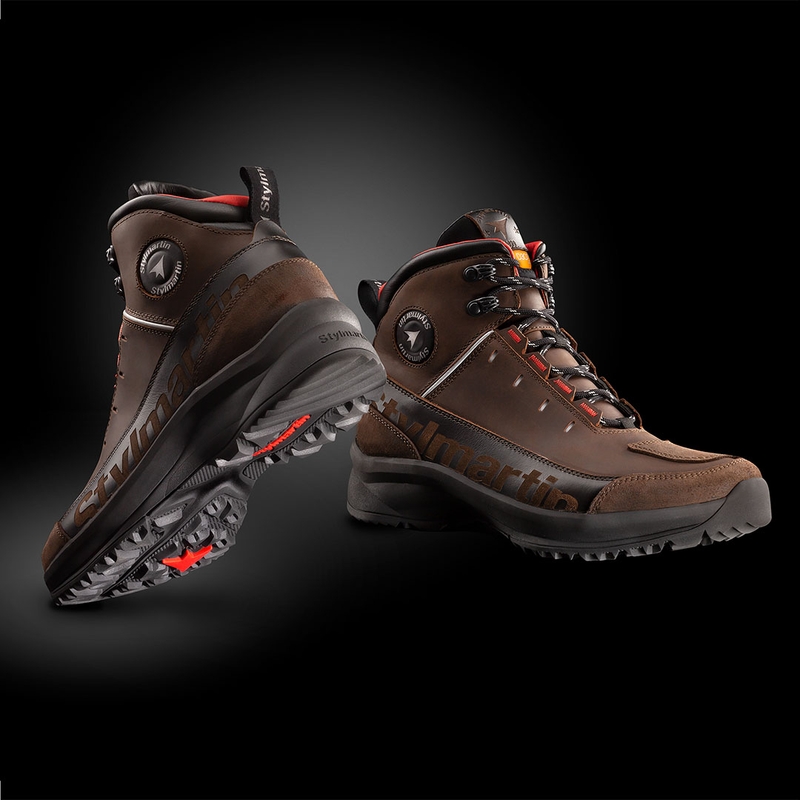 Bottes moto Stylmartin Vertigo WP marron