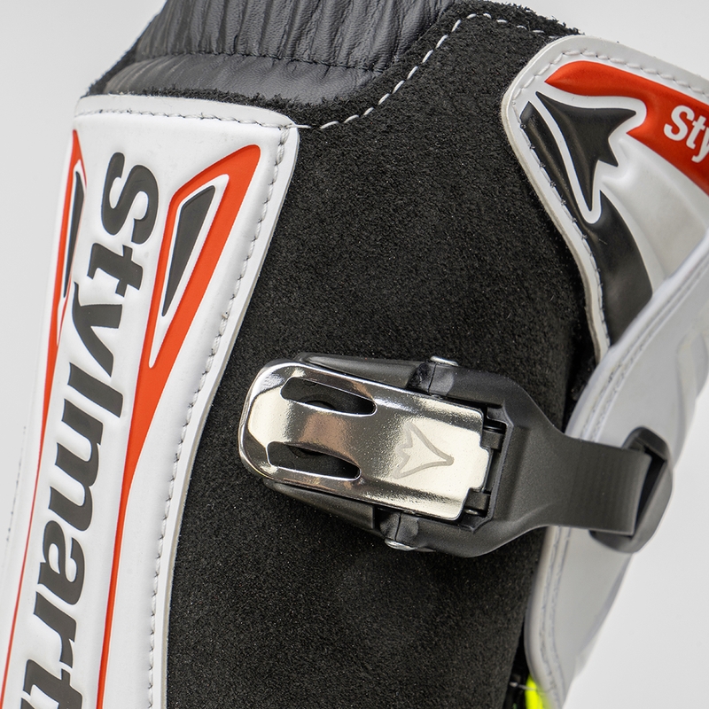 Bottes moto Stylmartin Impact Pro.2 blanc-noir-jaune fluo
