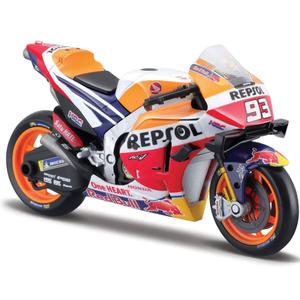 Modèle de moto Maisto Repsol Honda Team 2021 #93 Marc Marquez 1:18