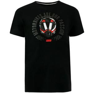 T-shirt Motozem La moto est notre passion noir