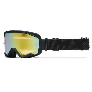 Lunettes de motocross iMX Endurance Flip noir-noir avec plexiglas iridium