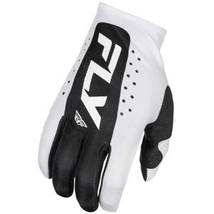 Gants motocross FLY Racing Lite blanc-noir
