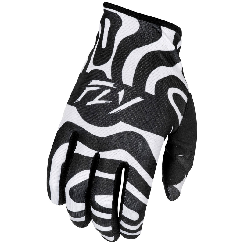 Gants motocross FLY Racing Lite 2025 blanc-noir