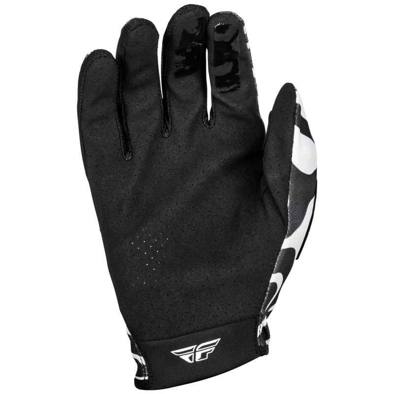 Gants motocross FLY Racing Lite 2025 blanc-noir