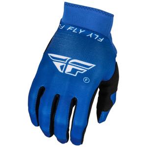 Gants motocross FLY Racing ProLite bleu-blanc