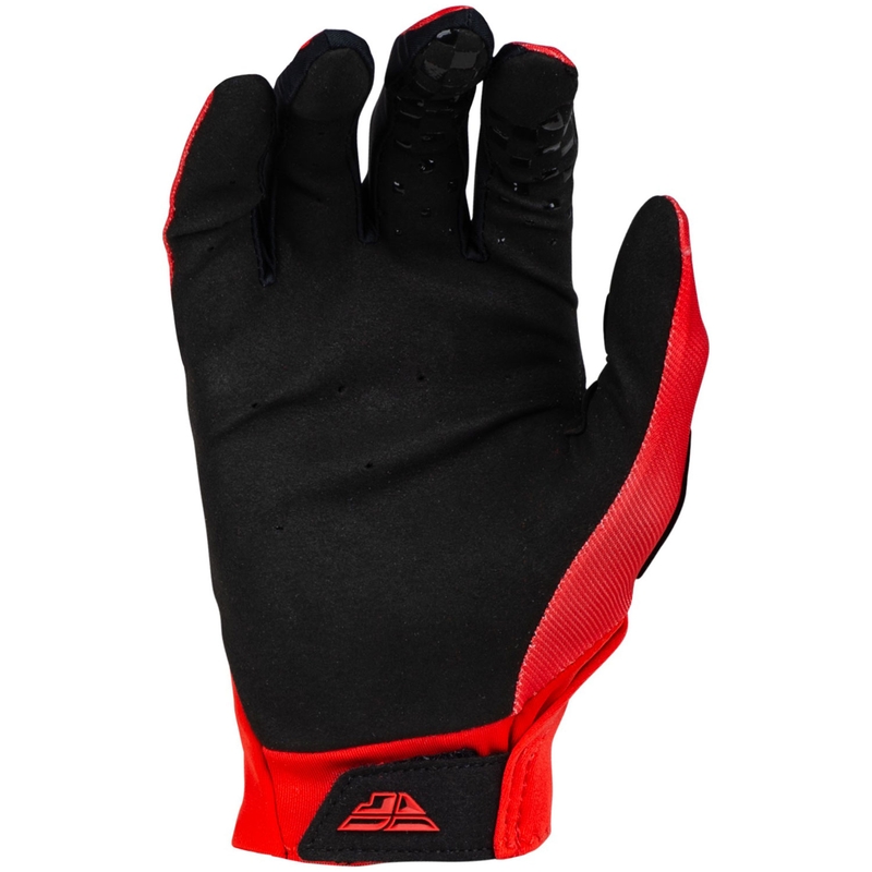 Gants motocross FLY Racing ProLite rouge-blanc