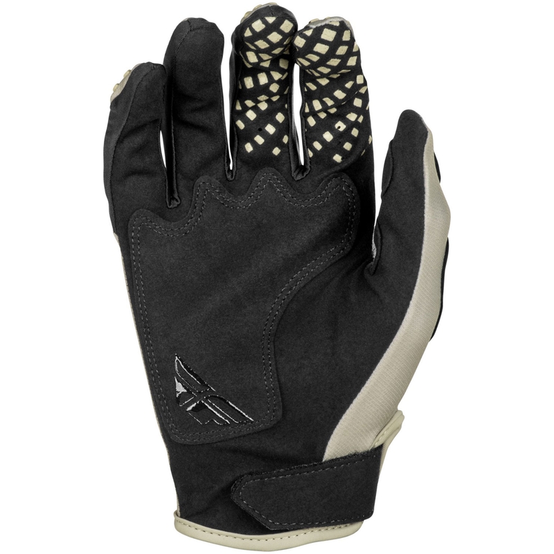 Gants de motocross FLY Racing Kinetic Sym gris-rouge-noir