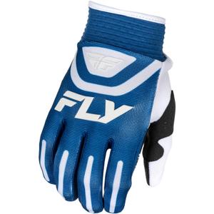 Gants motocross FLY Racing F-16 bleu-blanc