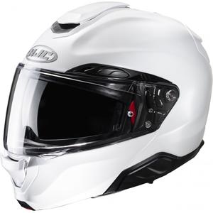Casque moto modulable HJC RPHA 91 Solid blanc perle