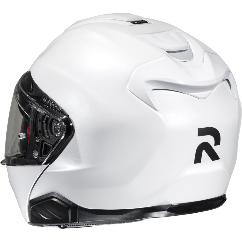 Casque moto modulable HJC RPHA 91 Solid blanc perle