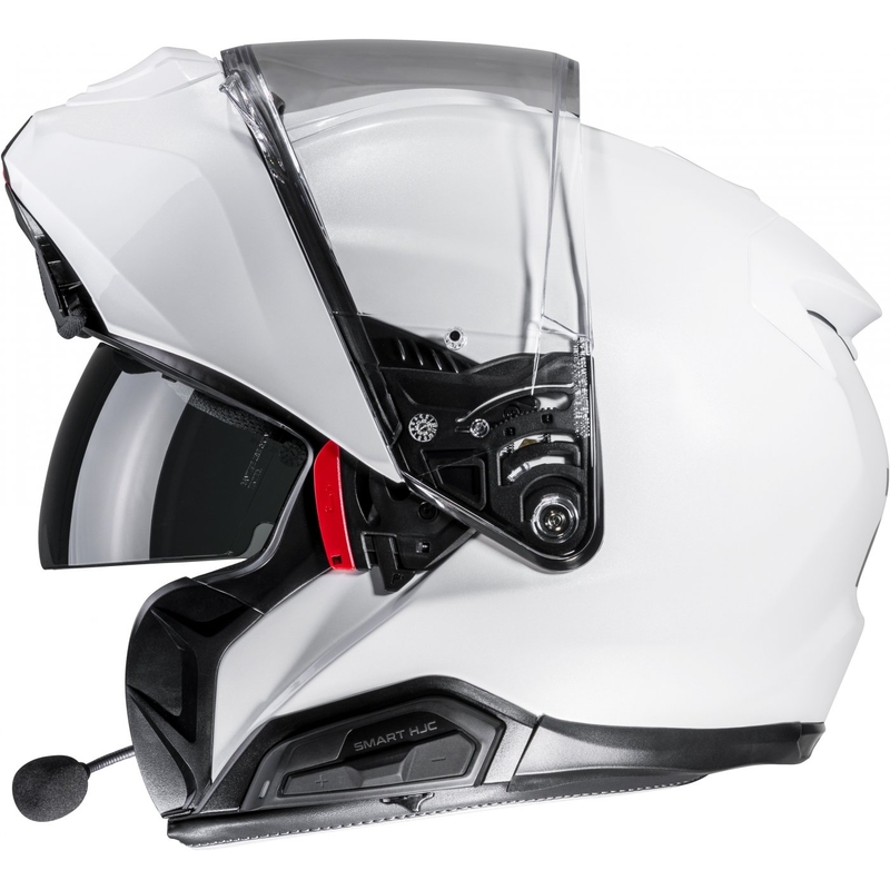 Casque moto modulable HJC RPHA 91 Solid blanc perle