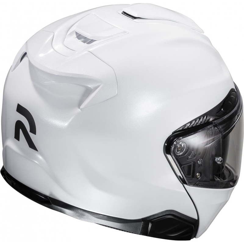 Casque moto modulable HJC RPHA 91 Solid blanc perle