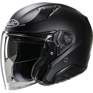 Casque moto jet HJC RPHA 31 Solid noir mat