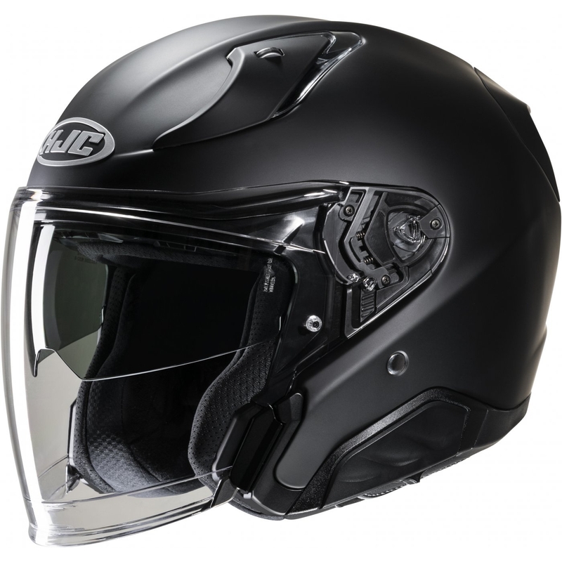 Casque moto jet HJC RPHA 31 Solid noir mat
