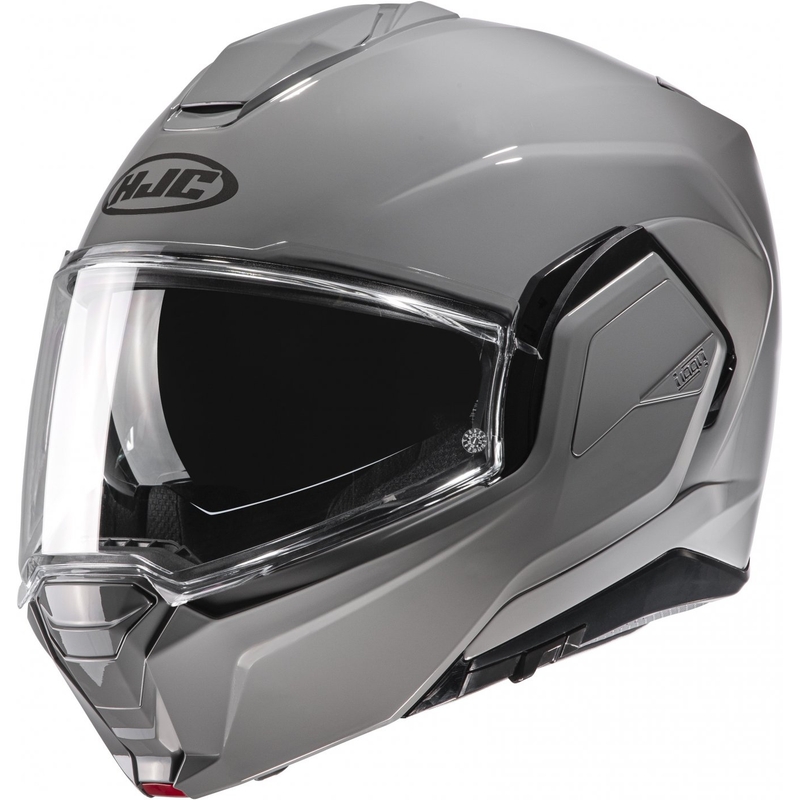 Casque moto modulable HJC i100 Solid gris clair