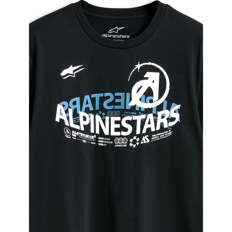 T-shirt Alpinestars Semicircle CSF noir