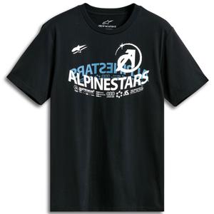 T-shirt Alpinestars Semicircle CSF noir