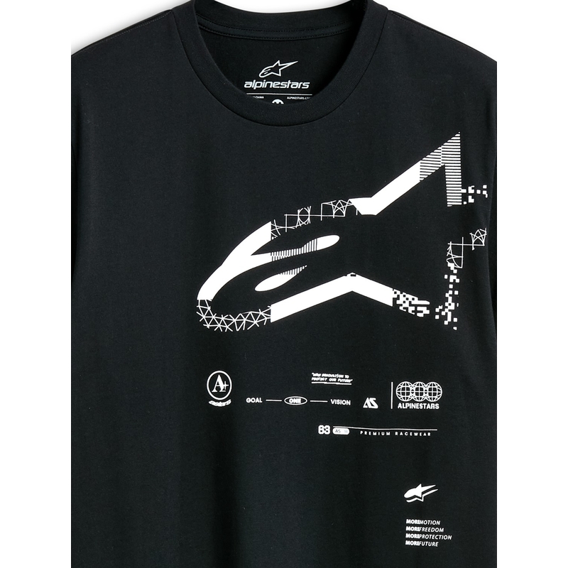 T-shirt Alpinestars Geografica CSF noir