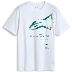 T-shirt Alpinestars Geografica CSF blanc