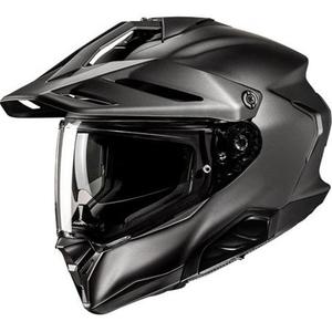 Casque moto Enduro HJC RPHA 60 Solid Semi plat titane