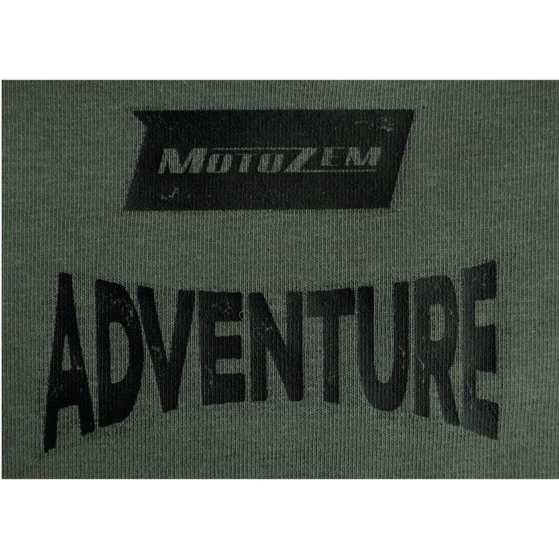 T-shirt Motozem Adventure vert