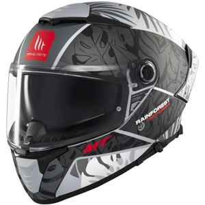 Casque moto intégral MT Thunder 4 SV Rainforest noir mat-blanc
