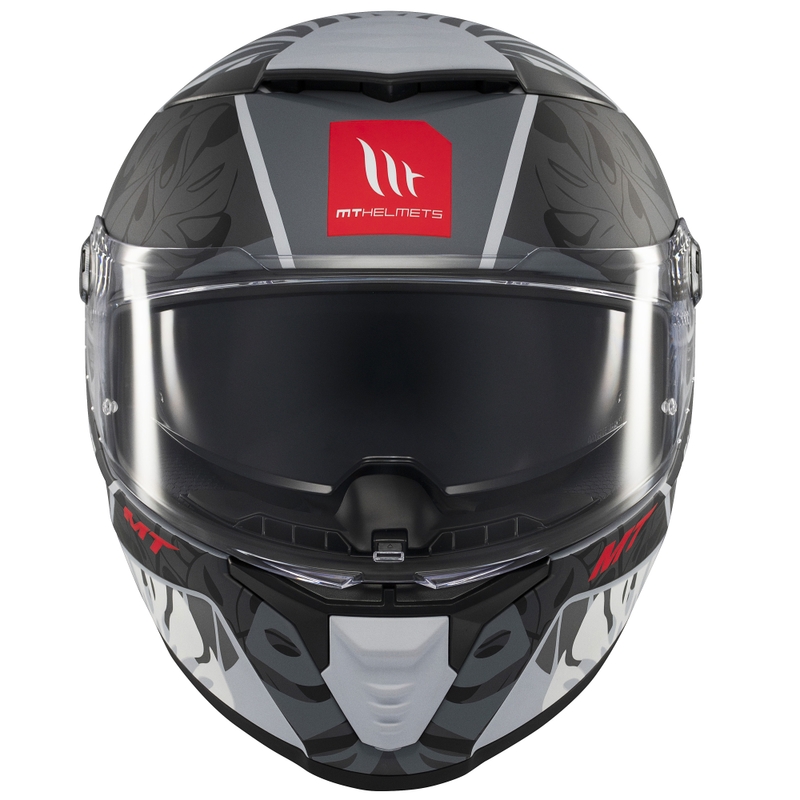 Casque intégral de moto MT Thunder 4 SV Rainforest noir et blanc
