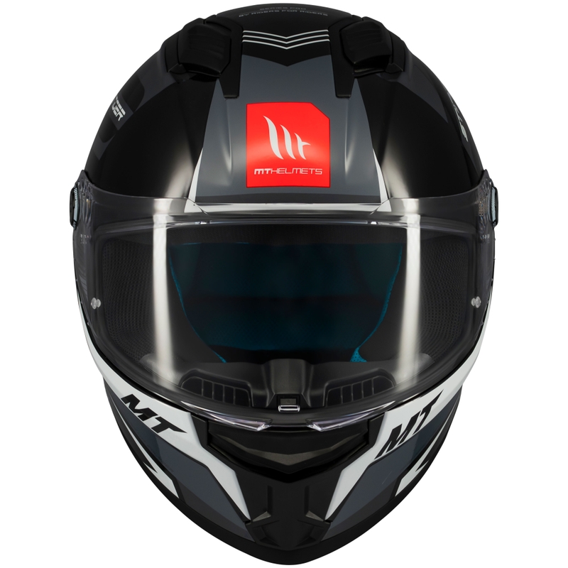 Casque moto intégral MT Stinger 2 Tron noir-gris