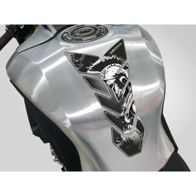 Autocollant pour réservoir de carburant Imprimé Édition noire - Gladiator