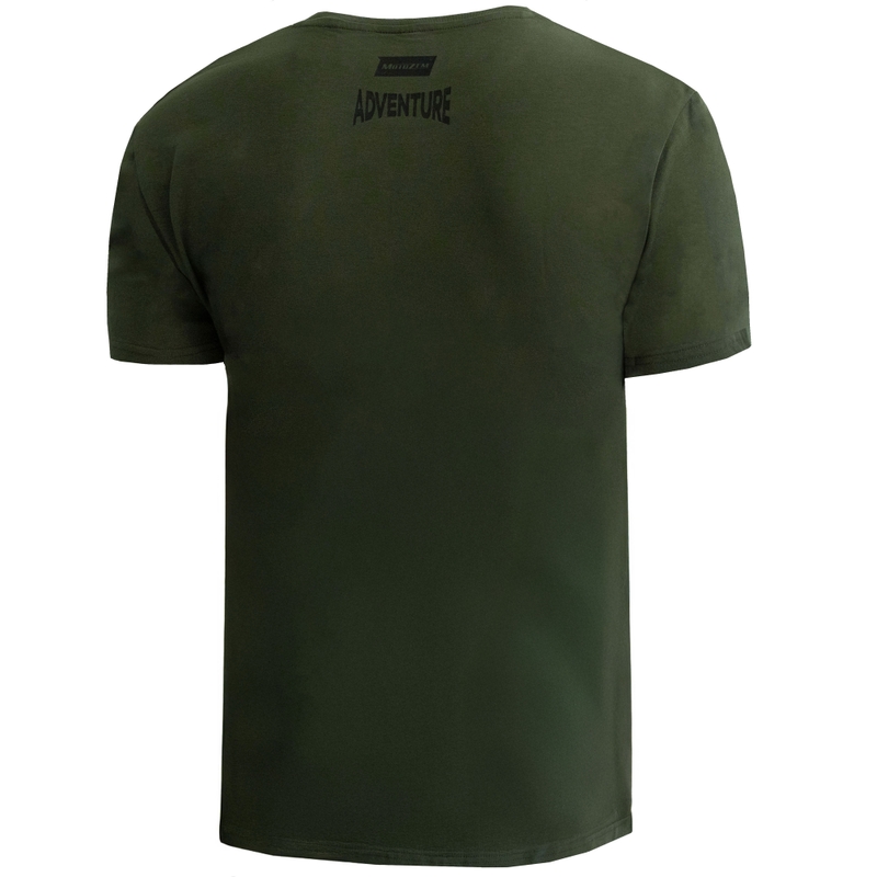 T-shirt Motozem Adventure vert
