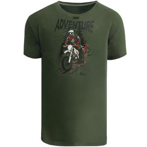 T-shirt Motozem Adventure vert