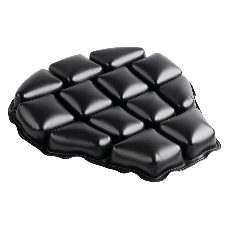 Coussin de siège gonflable Oxford Air Seat Adventure et Touring noir