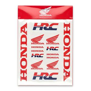 Ensemble de gros autocollants HRC multicolores