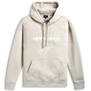 Sweat à capuche Alpinestars Exordium blanc écru