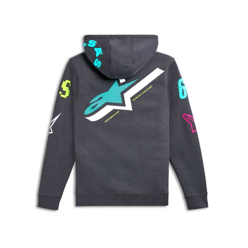 Sweat à capuche Alpinestars Varigate gris foncé