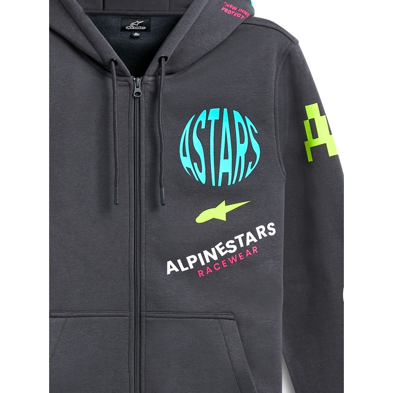 Sweat à capuche Alpinestars Varigate gris foncé