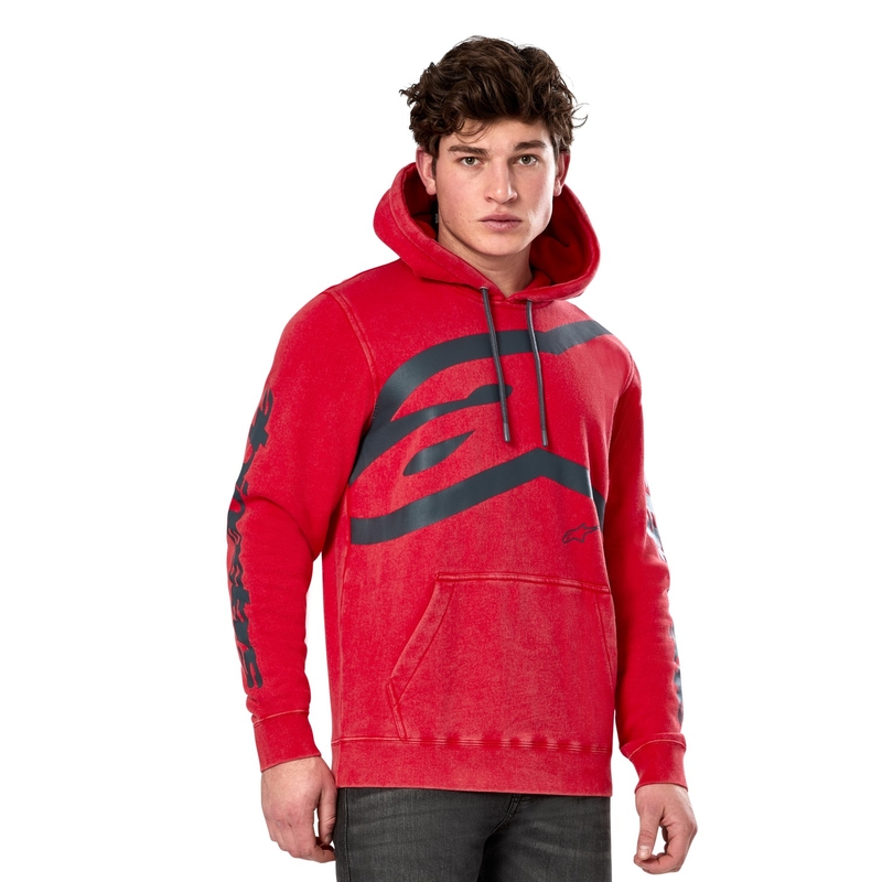Sweat à capuche Alpinestars Unbound rouge