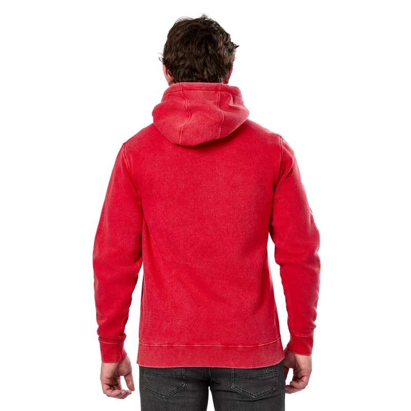 Sweat à capuche Alpinestars Unbound rouge