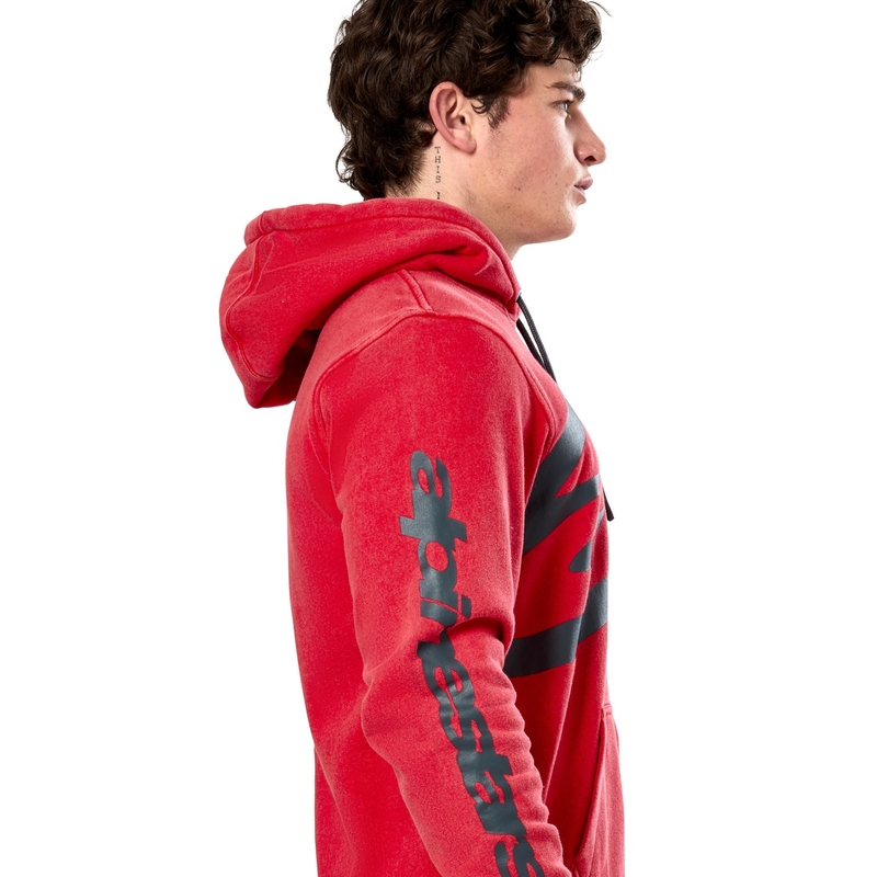 Sweat à capuche Alpinestars Unbound rouge
