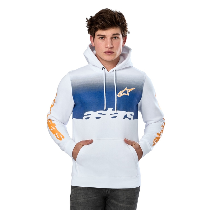 Sweat à capuche Alpinestars Specter blanc
