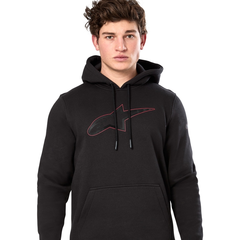 Sweat à capuche Alpinestars Insignia noir