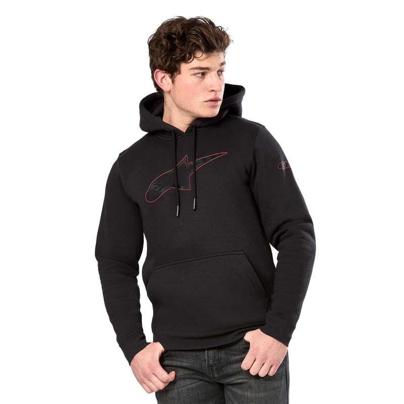 Sweat à capuche Alpinestars Insignia noir