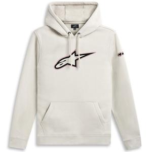 Sweat à capuche Alpinestars Insignia blanc écru